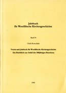 Jahrbuch für Westfälische Kirchengeschichte 1999